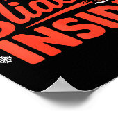 I Like To Slide Inside Funny Xmas Outfits  ポスター (角)