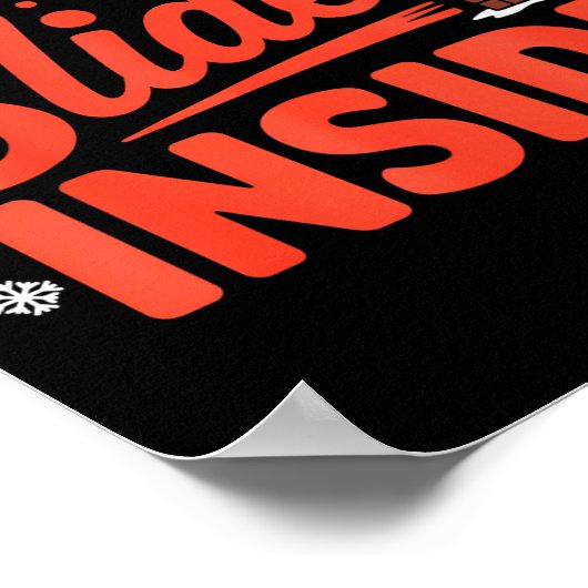 I Like To Slide Inside Funny Xmas Outfits ポスター (角)