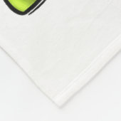 I Like Turtles And Maybe Three People Funny Retro  フリースブランケット (角)