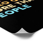 I Like Video Games More Than People Funny Gamer Ga ポスター (角)