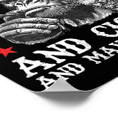 I Like Whiskey And Cigars And Maybe 3 People Monke ポスター (角)