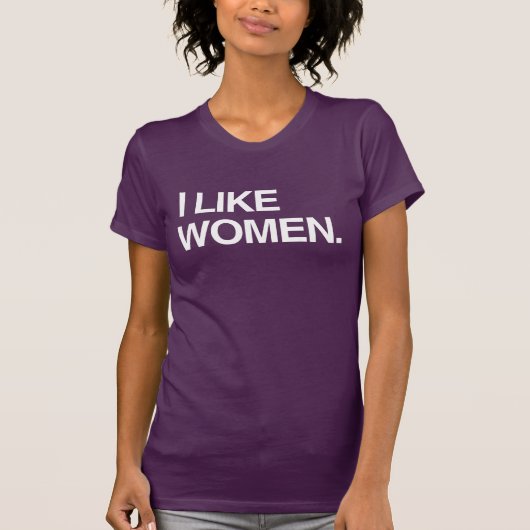 I LIKE WOMEN Tシャツ (正面)