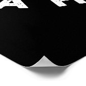 I Like You A Hole Lot Funny Donut Pun Dark BG ポスター (角)