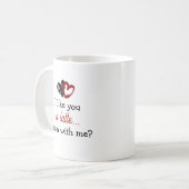 I Like you A Latte | Promposal Photo コーヒーマグカップ (正面左)