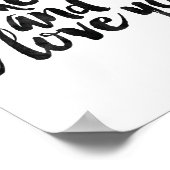 I Like You And I Love You ポスター (角)