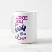 I LIKE YOU BERRY MUCH コーヒーマグカップ (正面左)
