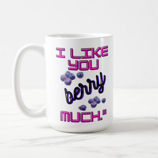 I LIKE YOU BERRY MUCH コーヒーマグカップ (左)