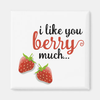 「I like you BERRY much」マグネット マグネット