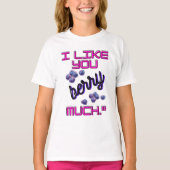 I LIKE YOU BERRY MUCH Tシャツ (正面)