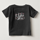 I Like You Tシャツ (裏面)