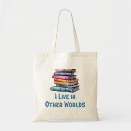 I Live in Other Worlds - Book Lover トートバッグ