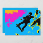 I Live To Fly - Skateboarder (正面/裏面)