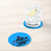 I Live to Kart - Go Kart Racer ラウンドペーパーコースター (インサイチュ)