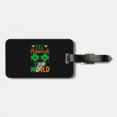 i_ll shamrock your world st patrick_s day ラゲッジタグ (裏面横)