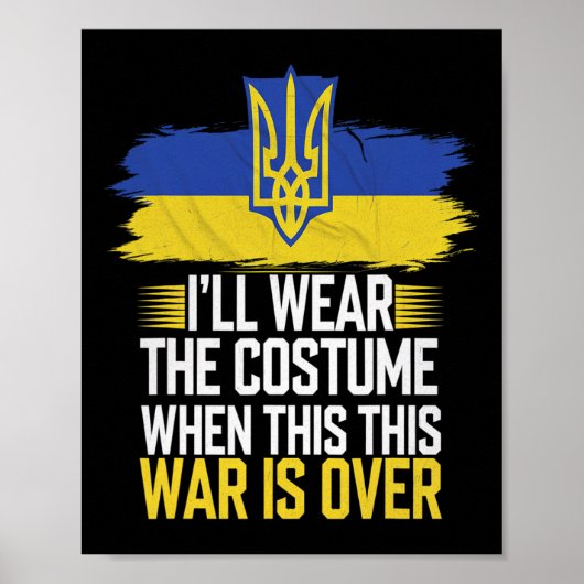 I’ll Wear The Costume When This War Is Over  ポスター (正面)