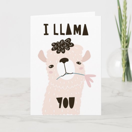 I Llama You カード (正面)