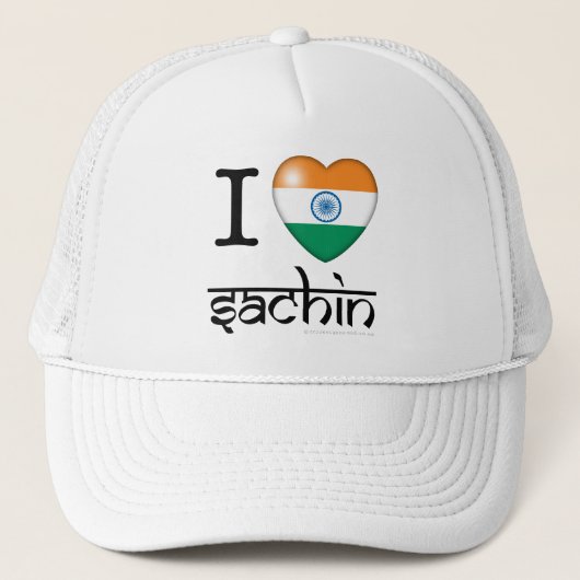 I lLove Sachin (Tendulkar) キャップ (正面)