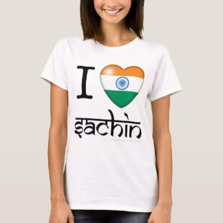 I lLove Sachin (Tendulkar) Tシャツ