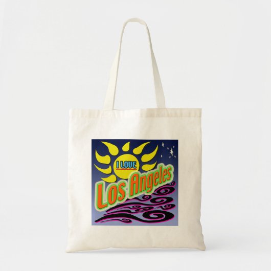「I LOS Angles: Night Sunshine」バッグ トートバッグ (正面)