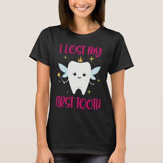 I Lost My First Tooth 1st Tooth Fairy  Daughter Tシャツ (正面)