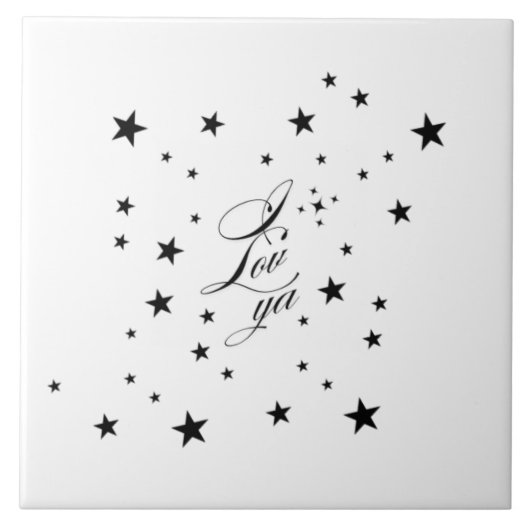 I lov ya  タイル (正面)