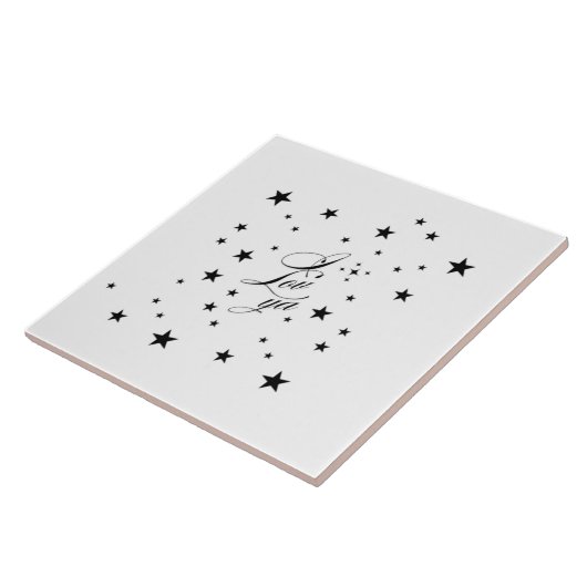 I lov ya  タイル (側面)