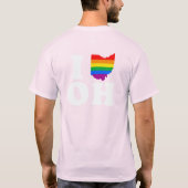 I LOVEゲイオハイオ – WHITE -.png Tシャツ (裏面)