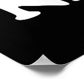 I LOVEゲイニューファンドランド – WHITE -.png ポスター (角)