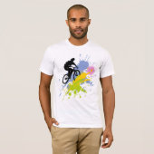 I Loveサイクリング Tシャツ (正面フル)