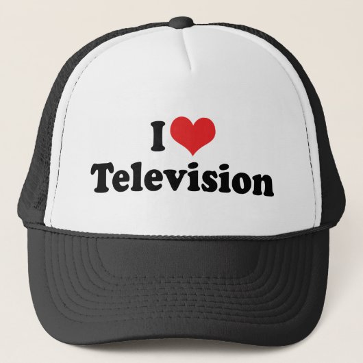 I Loveハートテレビ – TV Lover キャップ (正面)