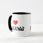 I Loveハート麻雀 – Mah Jong Lover マグカップ (正面左)