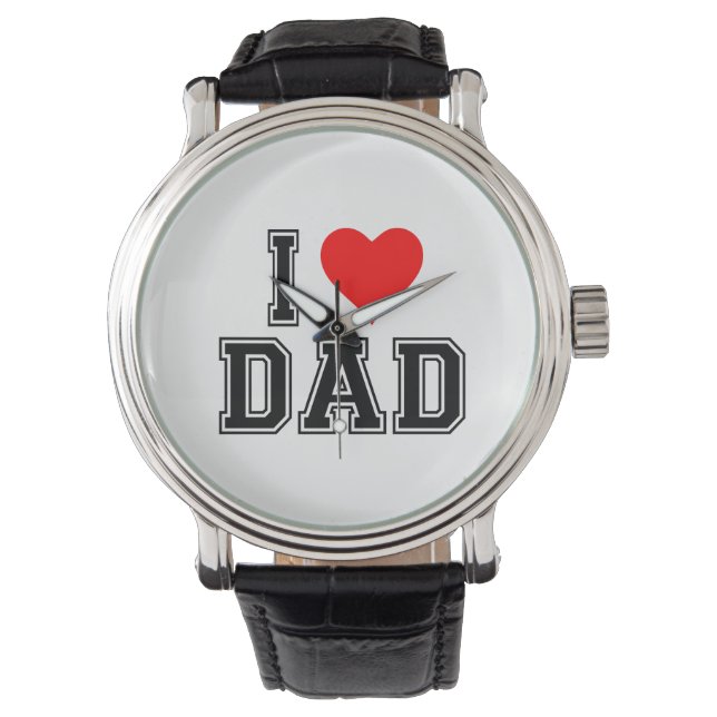 I Loveパパ腕時計 – Father's Day Watch 腕時計 (正面)