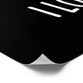 I Loveフライ日フリおもしろいーフランスのスプンダークBG ポスター (角)