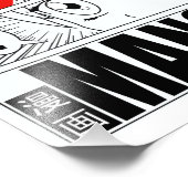 I LOVEマンガポスター フォトプリント            (角)