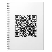 I Loveラオス(Khoy Huk Lao)フラグQRコード |ラオギーク ノートブック (正面)