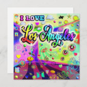 I LOVEロサンゼルスエネルクールギーホリデーカード シーズンカード (正面/裏面)