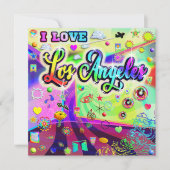 I LOVEロサンゼルスエネルクールギーホリデーカード シーズンカード (正面)