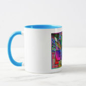 I LOVEロサンゼルスツイストマグカップ マグカップ (左)