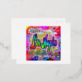 I LOVEロサンゼルスビスタ表現グはがき 箔シーズンポストカード (正面/裏面)