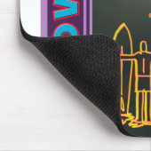 "I LOVEロサンゼルス"サンパームツリー&サーファーマウスパッド マウスパッド (コーナー)