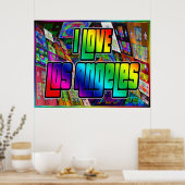 I LOVEロサンゼルス・ツイスト・ポスター ポスター (キッチン)