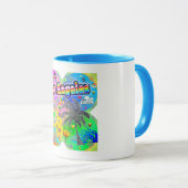 I LOVEロサンゼルスQuadro Seasons Mug マグカップ (正面右)