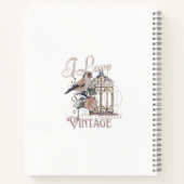 I Loveヴィンテージ ノートブック (裏面)