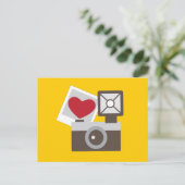 I Loveヴィンテージ ポストカード (スタンド正面)