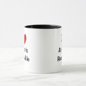 I Love売掛金AR引用文 マグカップ (中央)