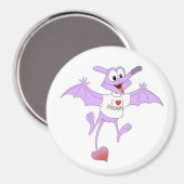 I Love恐竜磁石 – プテロダクティル マグネット (正面/裏面)