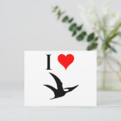 I Love恐竜 – プテロダクティル ポストカード (スタンド正面)