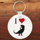 I Love恐竜 – Tレックス キーホルダー (正面)