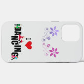 I Love踊りiPhone / iPadケース Case-Mate iPhoneケース (裏面 (横))