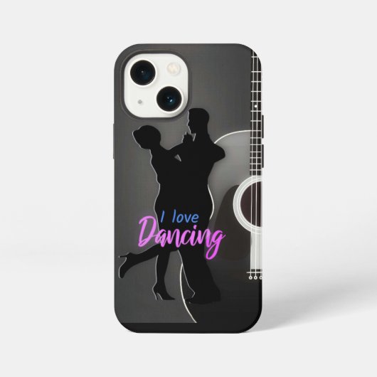 I Love踊りiPhone / iPadケース iPhoneケース (裏面)